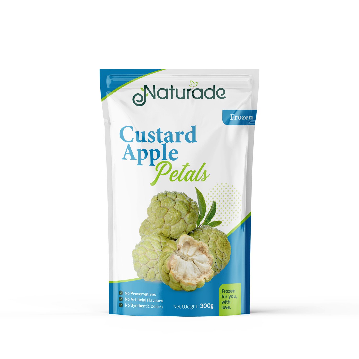 naturade, frozen, Custard Apple Petals